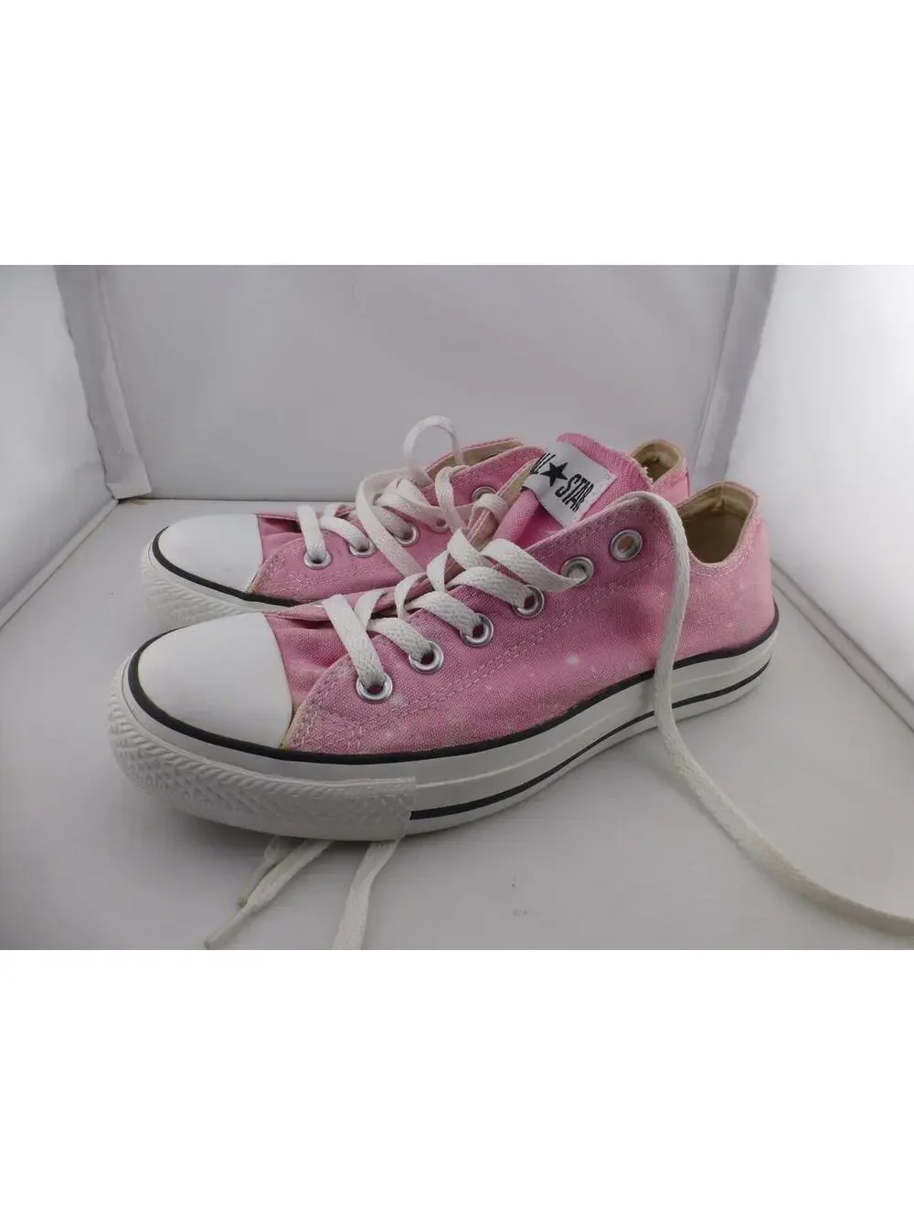 Converse All Star Low Top Sneakers Women's US 8 Pink Canvas M9007 Casual ShoesM3 - Picture 1 of 12